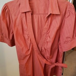 Limited orange/rust blouse